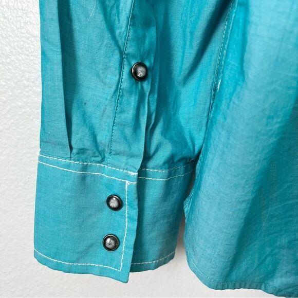 Rock and Roll Men’s Button Down Shirt Size 2XL Blue - Picture 12 of 14